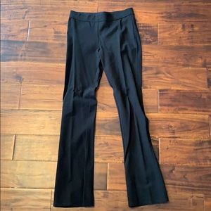 Black stretch pants